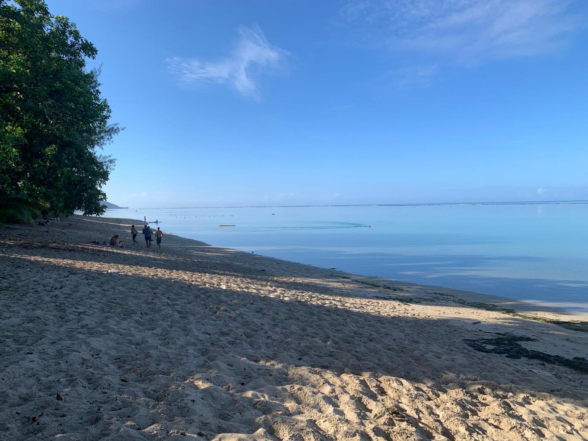 Fare Hotu Punaauia Bord De Mer Esterno foto